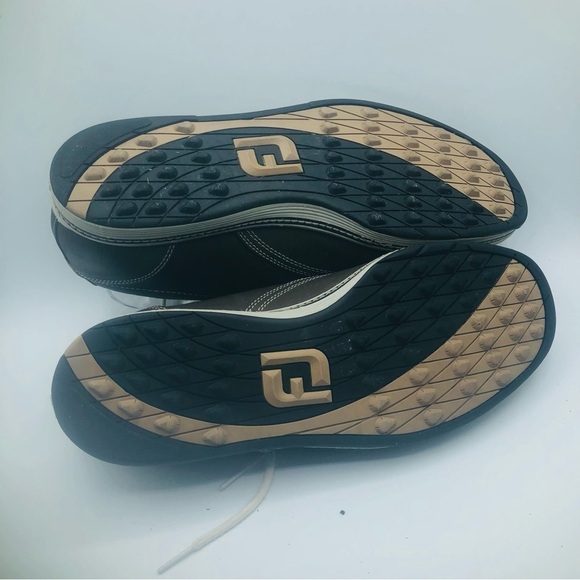 FootJoy 54263 Mens brown Contour Leather Spikeless Golf Shoes Size 11.5M - Picture 8 of 11